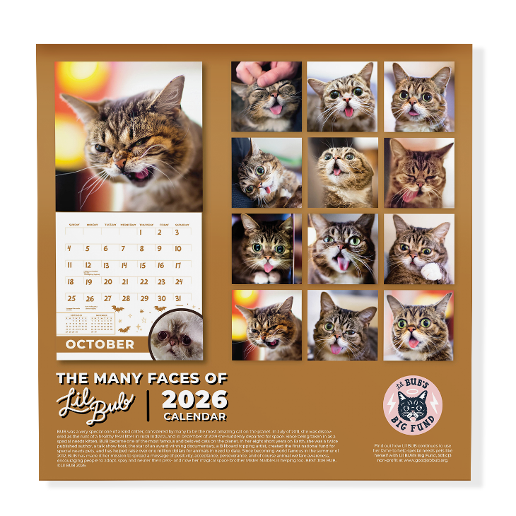 2026 Lil BUB + Mister Marbles Calendar Bundle Pre-Order