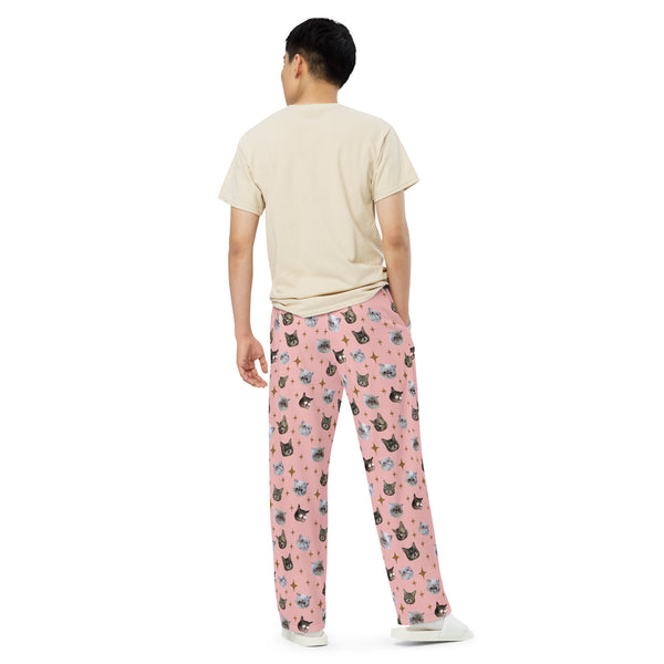 Pajama/Leisure Pants - BUB + Marbles Sparkle - Pink (POD)