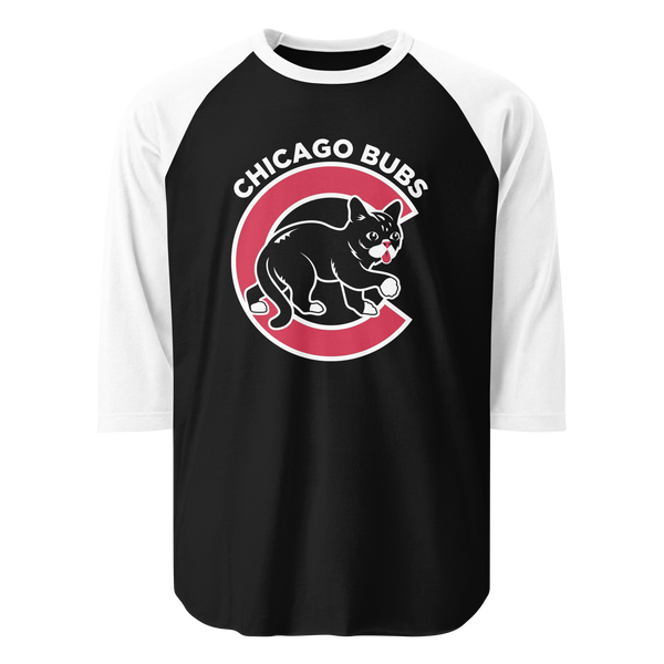 3/4 Sleeve Baseball Shirt - Chicago BUBs