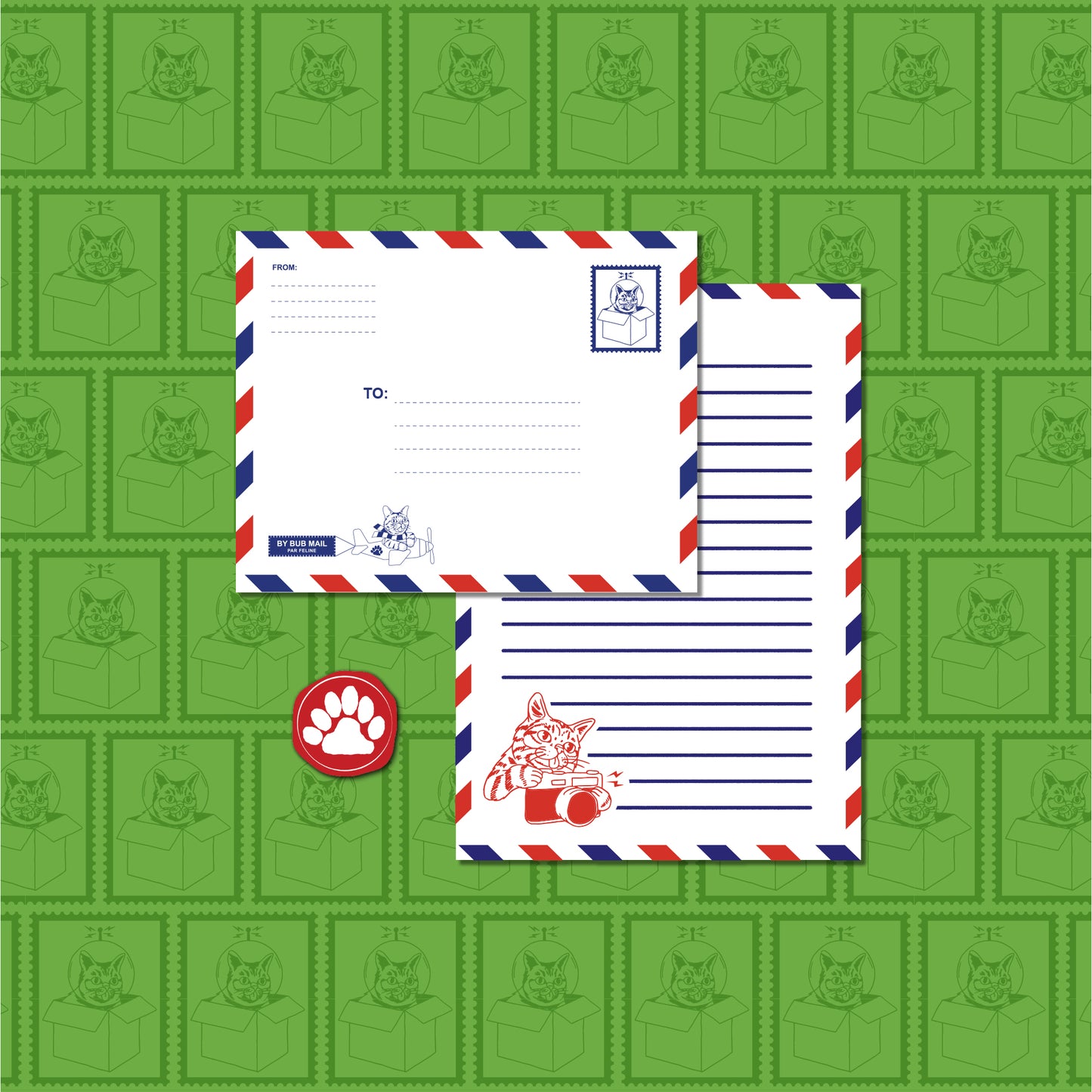 Stationery Set - International BUB
