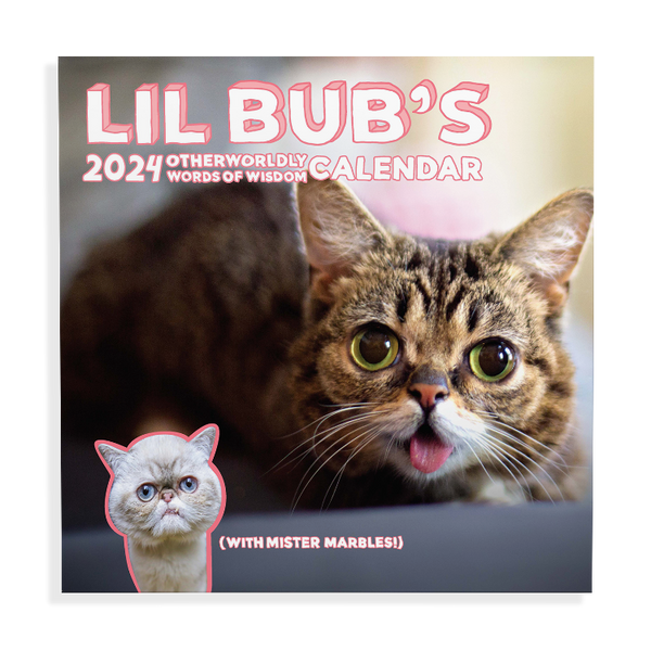 PRE-ORDER: Lil BUB's "Otherworldly Words of Wisdom" 2024 Calendar
