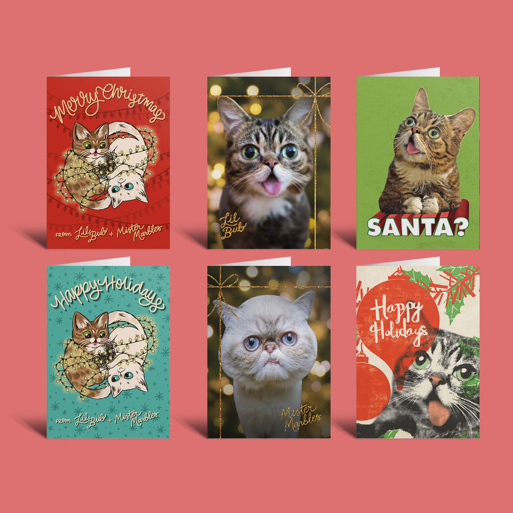 2023 BUB + Marbles Holiday Card Collection (Set of 6)