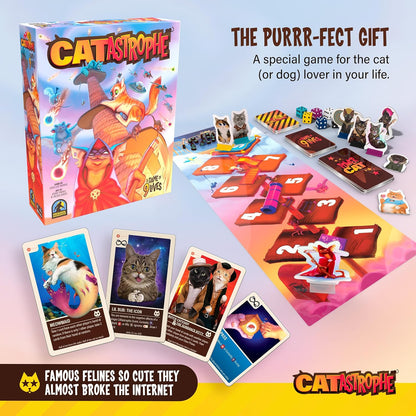 CATastrophe: A Game of 9 Lives (Base Game + Expansion)