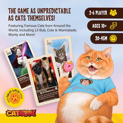 CATastrophe: A Game of 9 Lives (Base Game + Expansion)