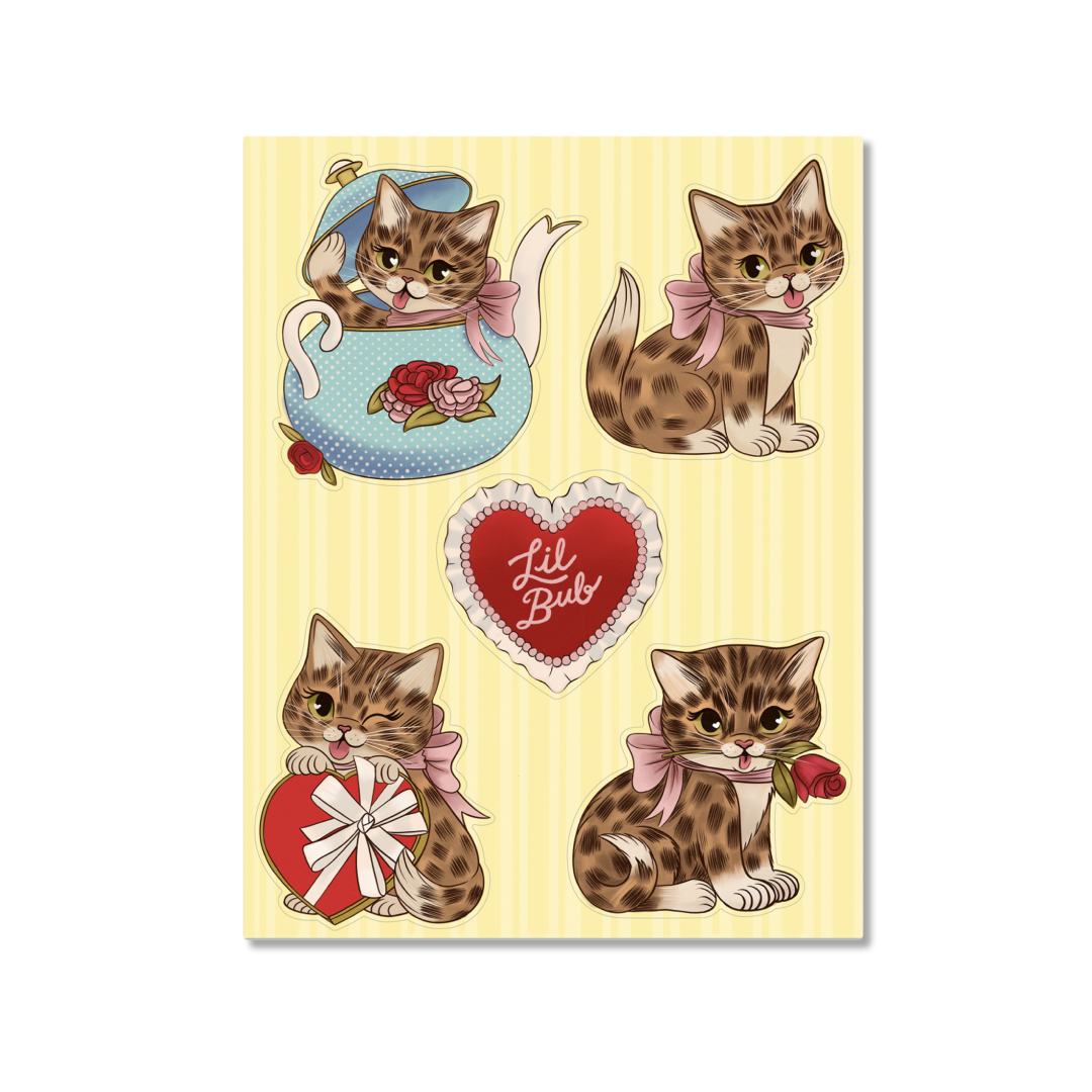 2026 Big LOVE Limited Edition Vinyl Sticker Sheet