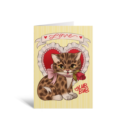 Lil BUB's Big LOVE - Greeting Card