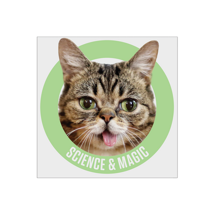 Bumper Sticker - Science and Magic