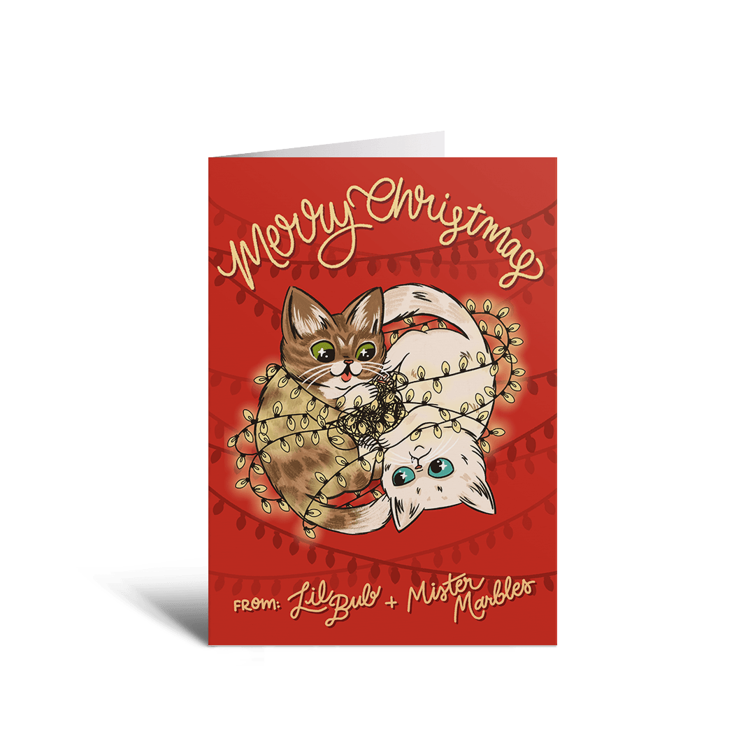 🎁 Holiday Tangle Cards - Set of 2 ($̶6̶.0̶0̶)