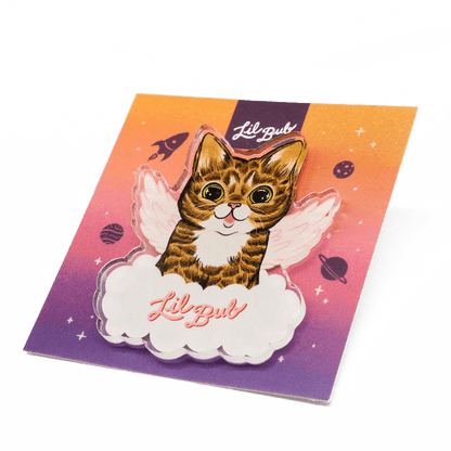 Celebrating Lil BUB - Acrylic Pin