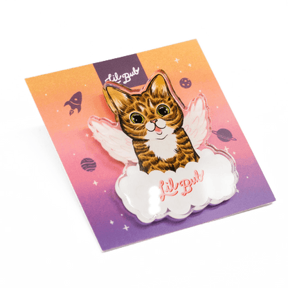 Celebrating Lil BUB - Acrylic Pin