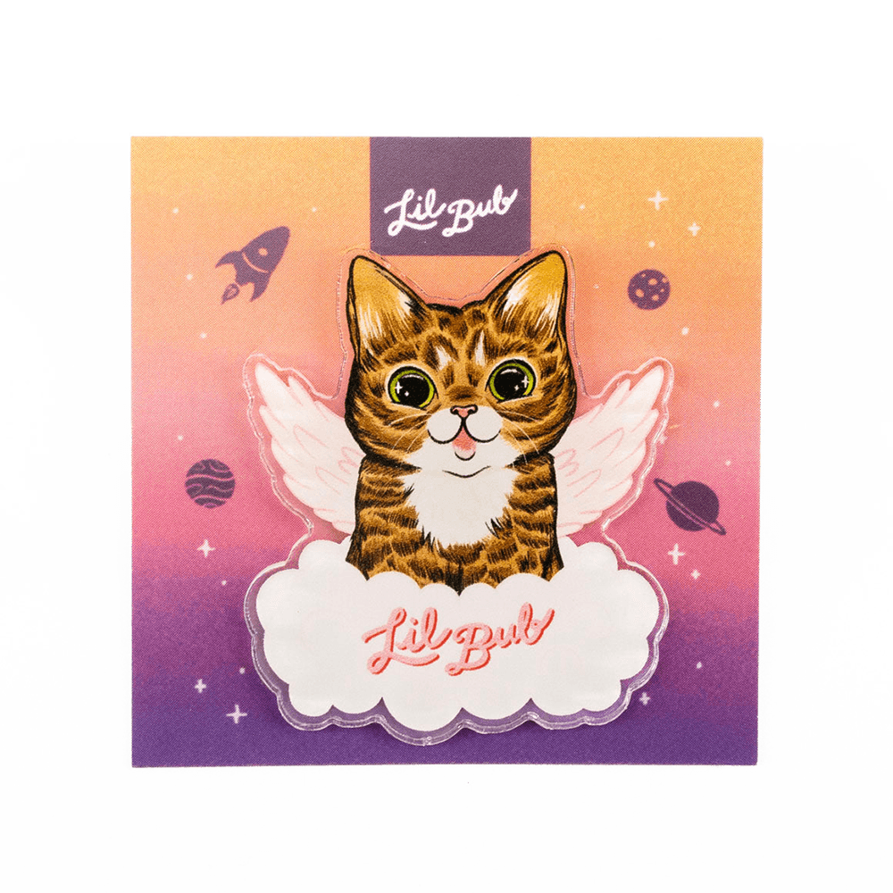 🎁 Celebrating Lil BUB - Acrylic Pin ($̶1̶2̶.0̶0̶)