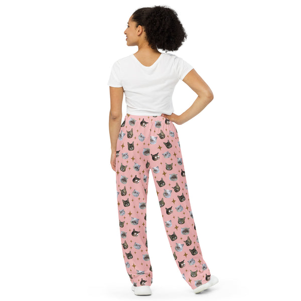 Pajama/Leisure Pants - BUB + Marbles Sparkle - Pink (POD)