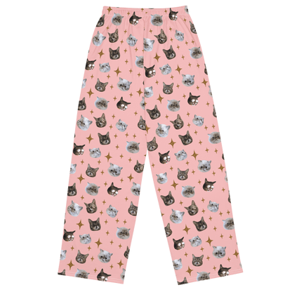 Pajama/Leisure Pants - BUB + Marbles Sparkle - Pink