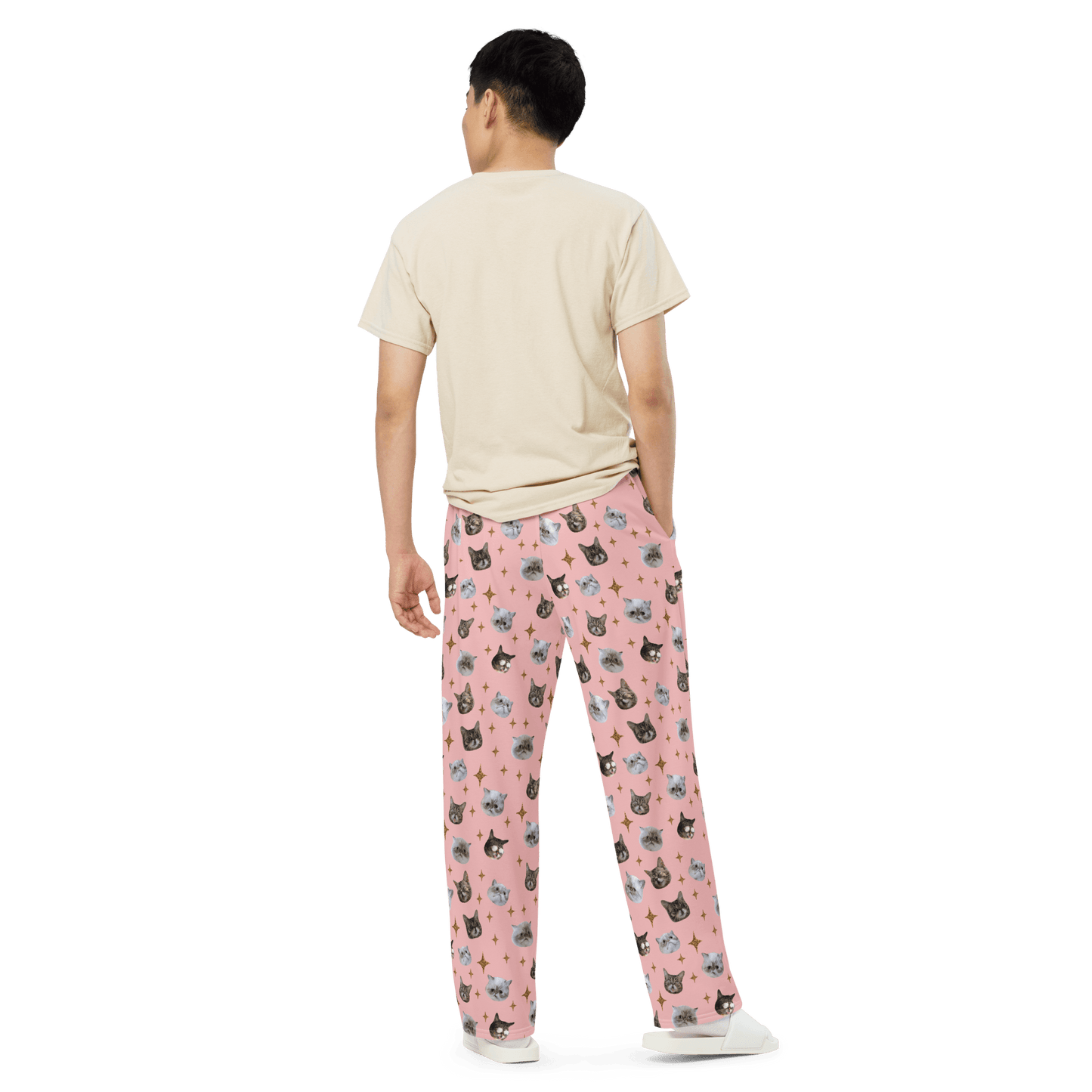 Pajama/Leisure Pants - BUB + Marbles Sparkle - Pink