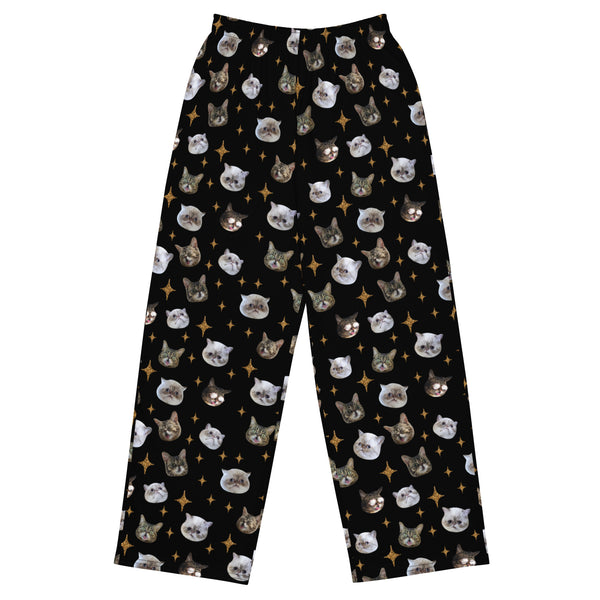 Pajama/Leisure Pants - BUB + Marbles Sparkle - Black (POD)
