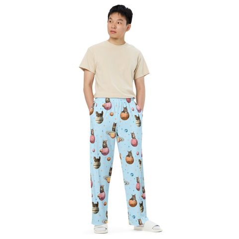 Pajama/Leisure Pants - Planetary BUB - Blue