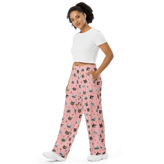 Pajama/Leisure Pants - BUB + Marbles Sparkle - Pink