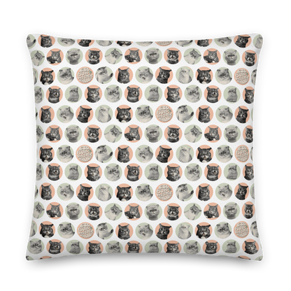 BUB + Marbles Pitter Pattern - Premium Pillow
