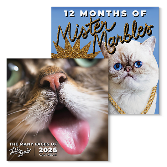 2026 Lil BUB + Mister Marbles Calendar Bundle Pre-Order