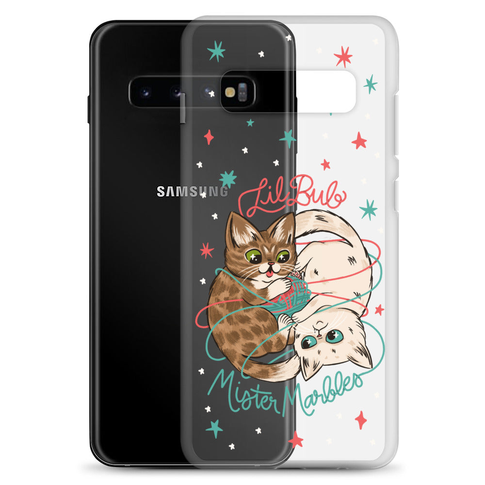 Lil BUB Mister Marbles Yin Yarng Clear Case Samsung POD