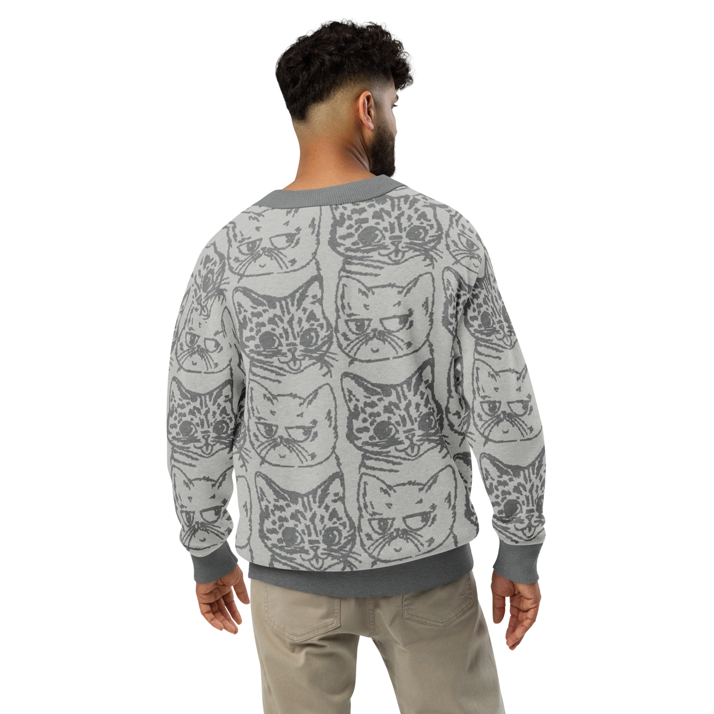 BUB + Marbles – Signature Grey Knit Cardigan