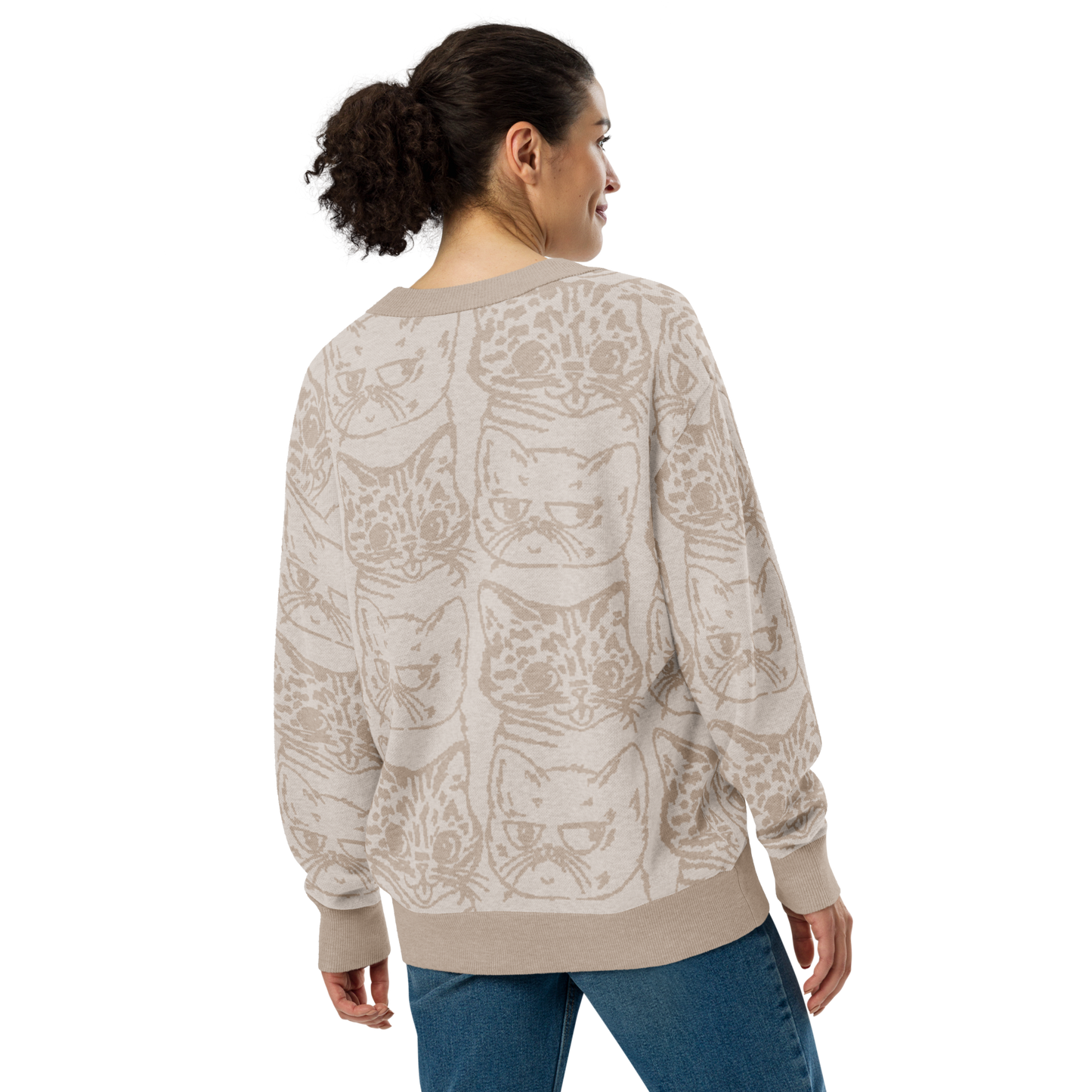 BUB + Marbles – Signature Beige Knit Cardigan