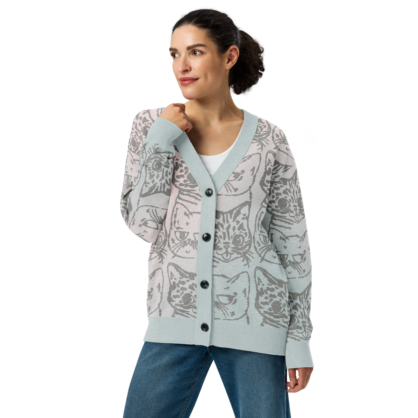 BUB + Marbles – Signature Gradient Knit Cardigan