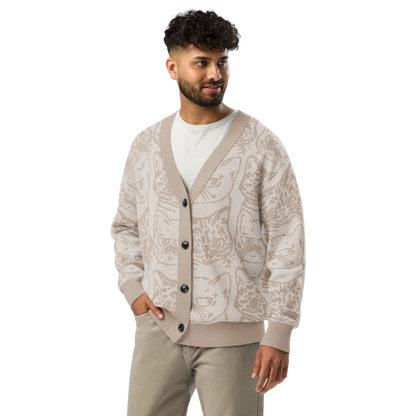 BUB + Marbles – Signature Beige Knit Cardigan