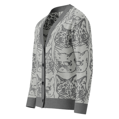 BUB + Marbles – Signature Grey Knit Cardigan