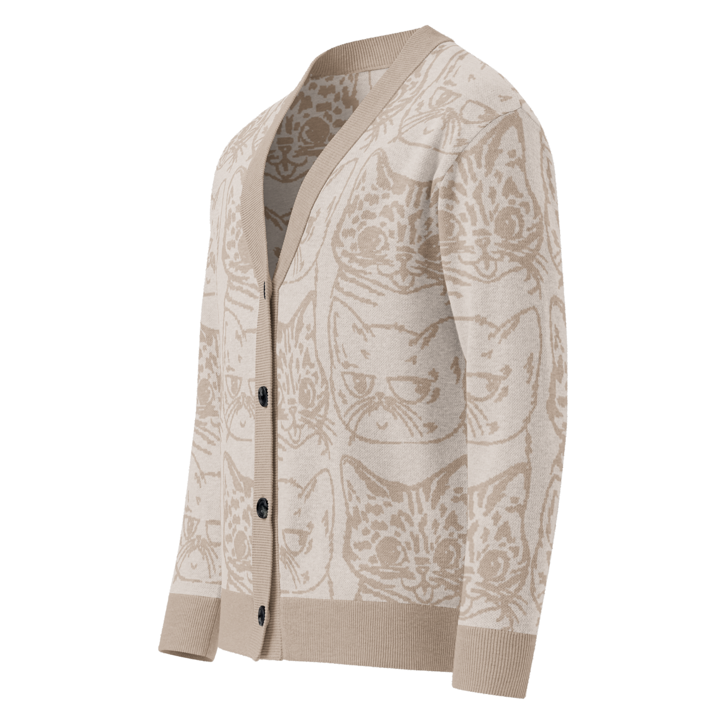 BUB + Marbles – Signature Beige Knit Cardigan