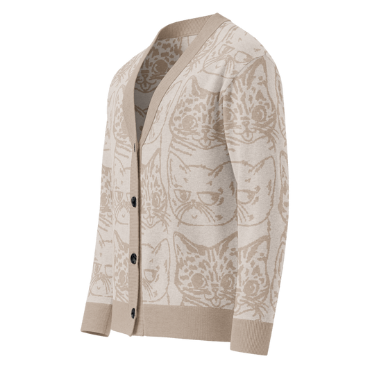 BUB + Marbles – Signature Beige Knit Cardigan