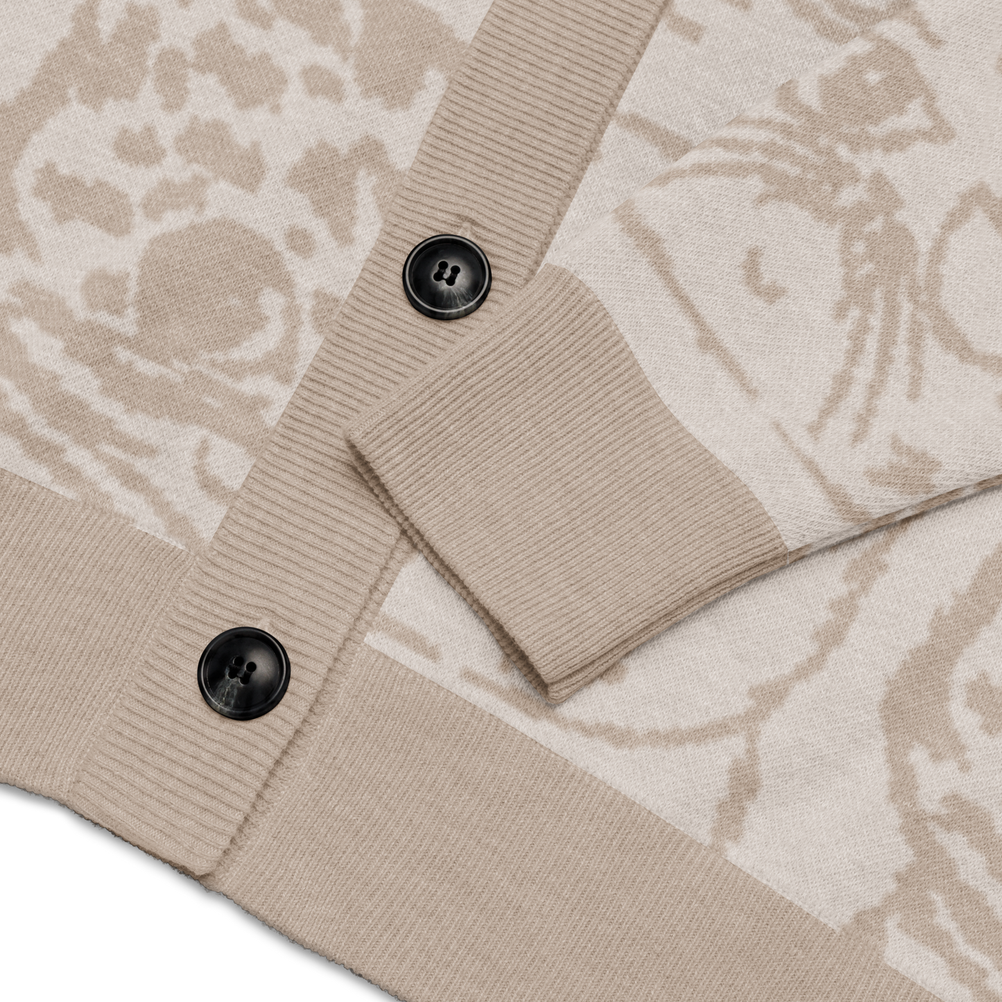 BUB + Marbles – Signature Beige Knit Cardigan