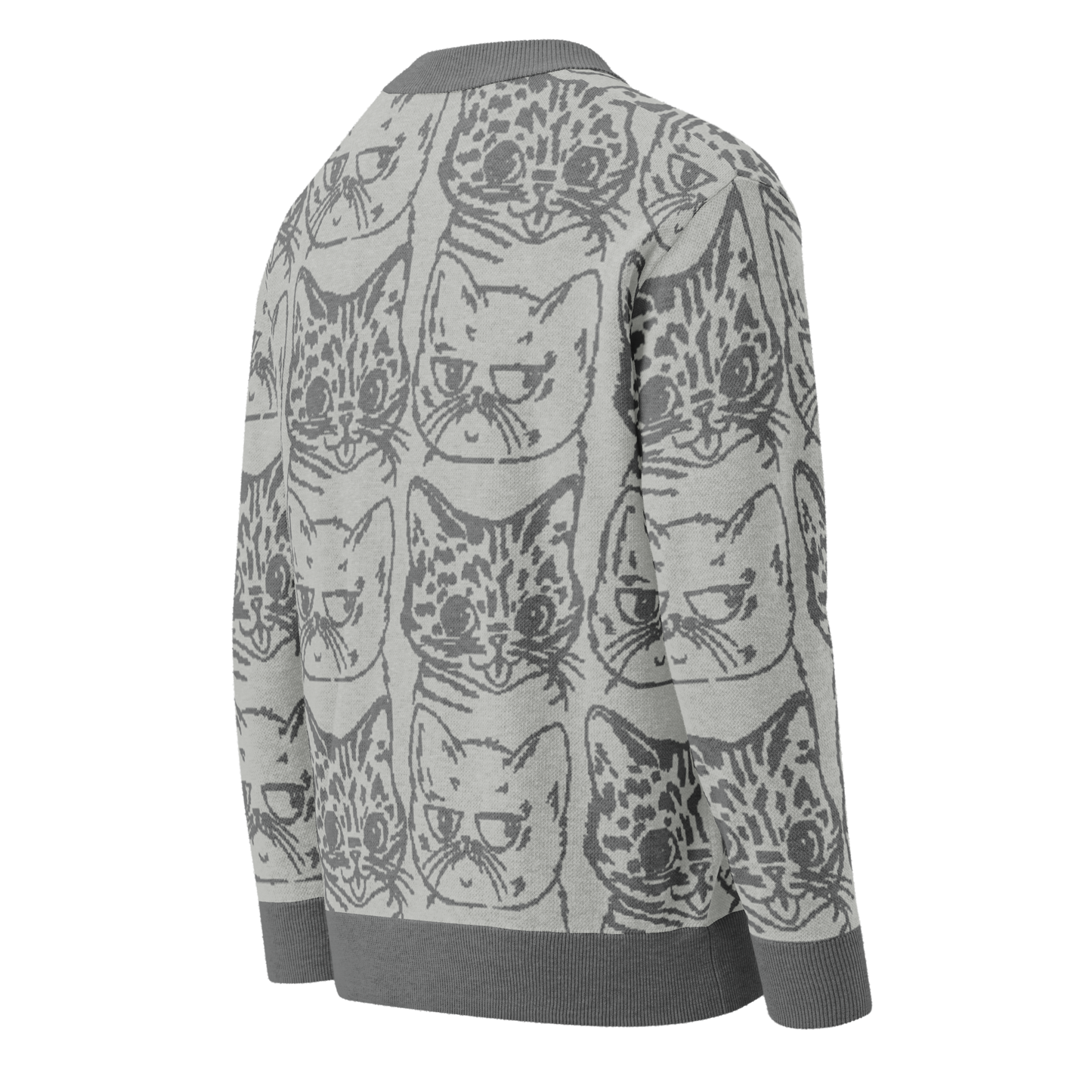 BUB + Marbles – Signature Grey Knit Cardigan