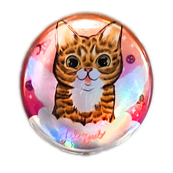 Celebrating Lil BUB - 1" Button