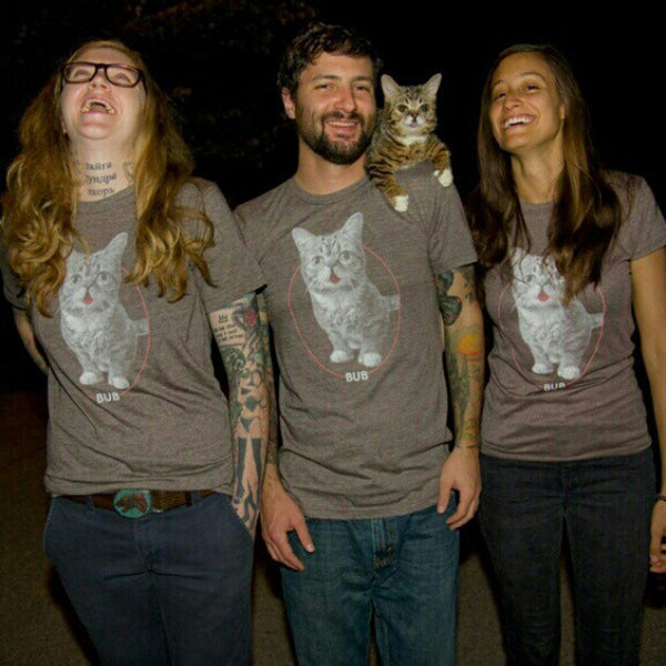 Unisex T-Shirt - The Original Classic BUB Limited Edition Re-Issue - Heather Brown