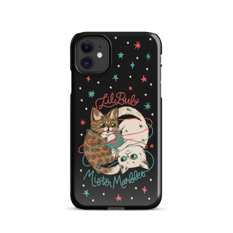 Lil BUB + Mister Marbles - Yin-Yarng - Snap Case (iPhone) (POD)
