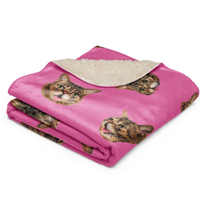 Sherpa Blanket - Pink BUBheads