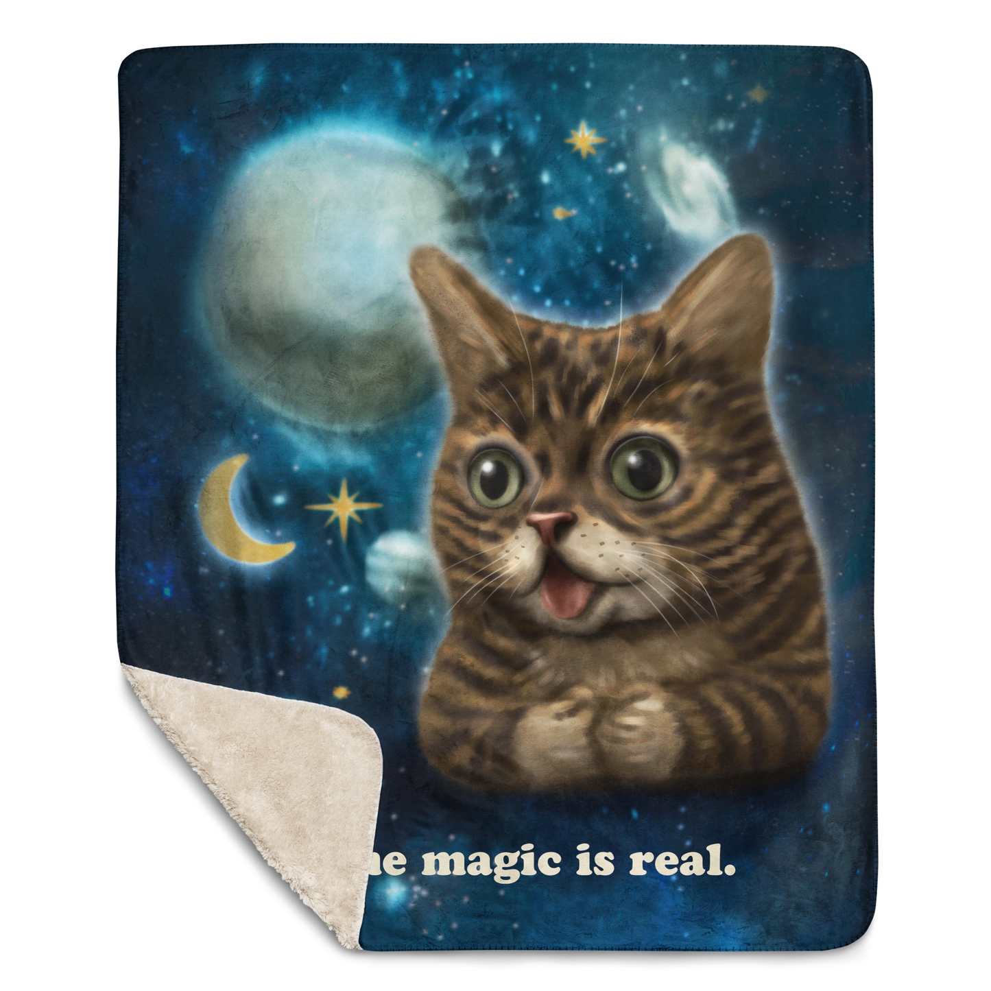 Some Magic Is Real - Sherpa Blanket