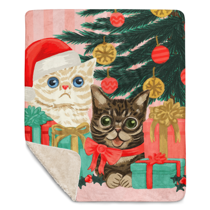 What We Really Want For Christmas - Sherpa Blanket