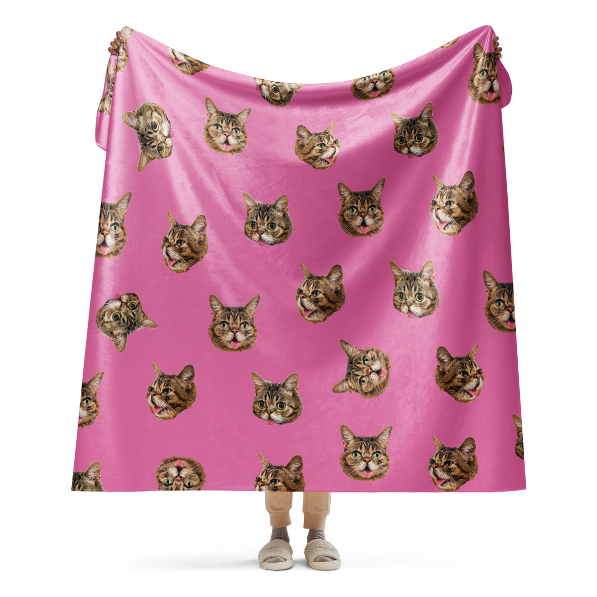Sherpa Blanket - Pink BUBheads