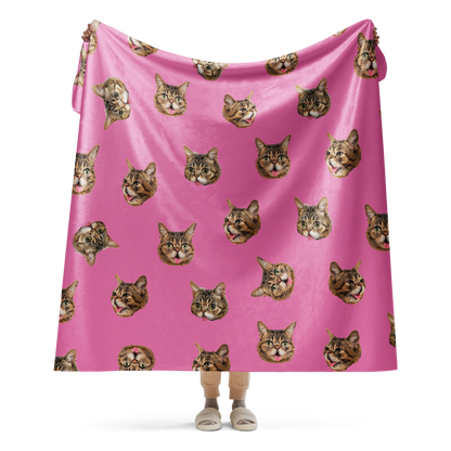 Sherpa Blanket - Pink BUBheads