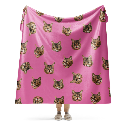 Sherpa Blanket - Pink BUBheads