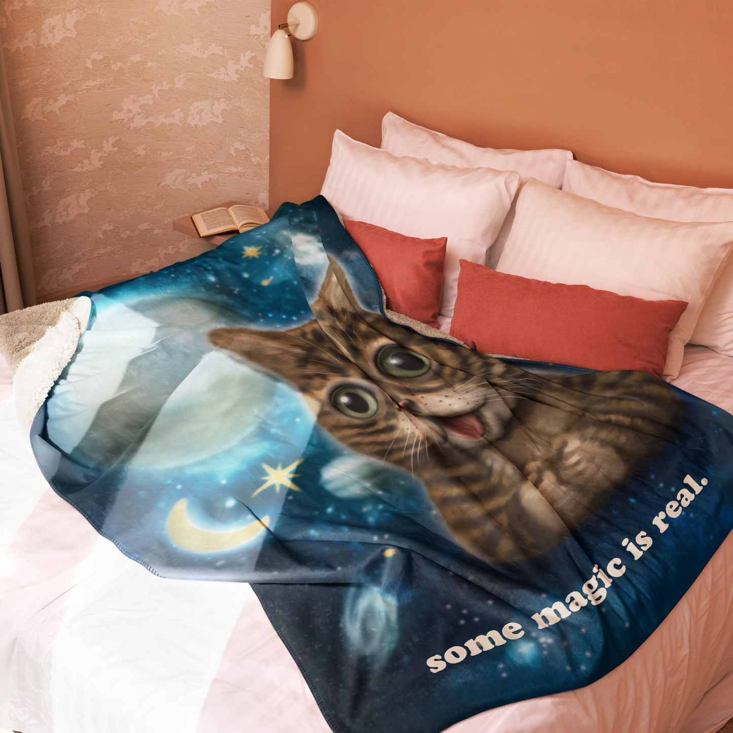 Some Magic Is Real - Sherpa Blanket