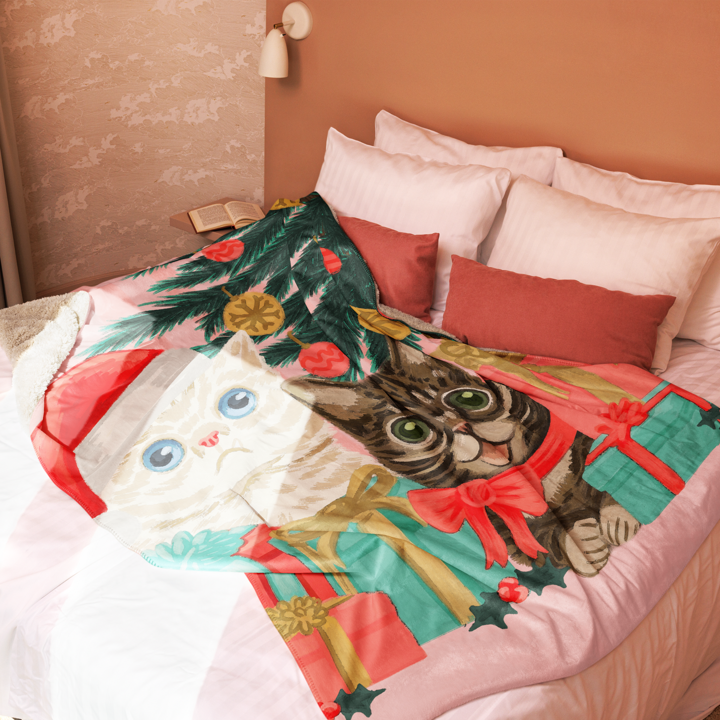 What We Really Want For Christmas - Sherpa Blanket