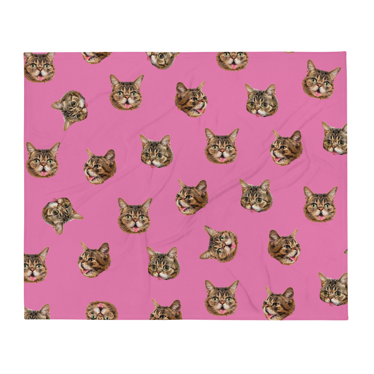 Throw Blanket - Pink BUBheads