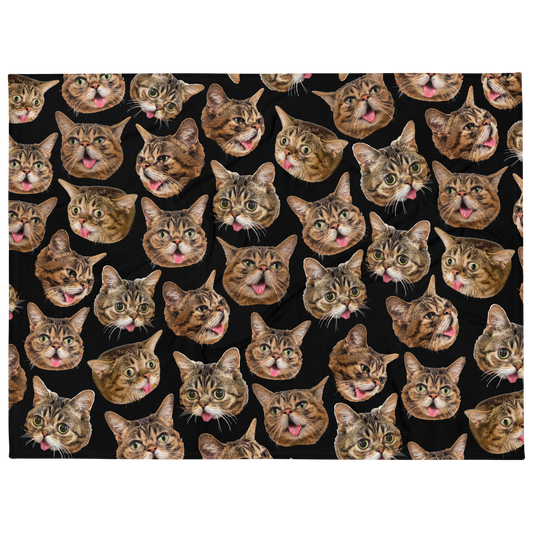 Throw Blanket - Sherpa Blanket - BUBheads III - (Inaugural Catcon Exclusive)
