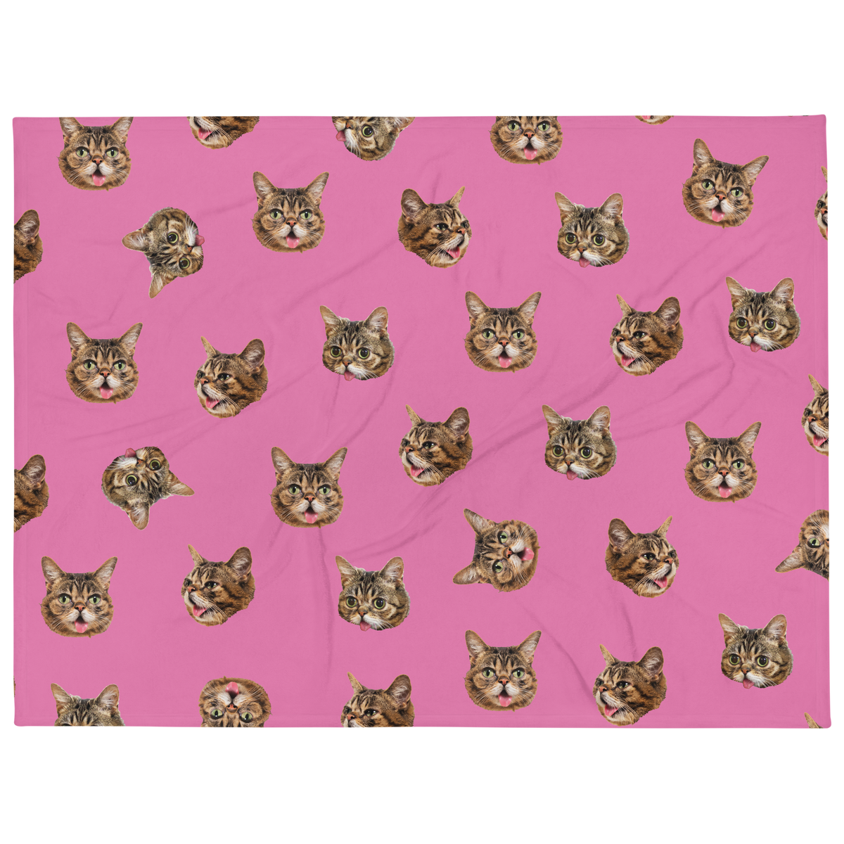 Throw Blanket - Pink BUBheads