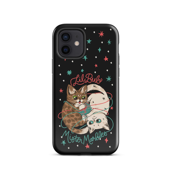 Lil BUB + Mister Marbles - Yin-Yarng - Heavy Duty Case (iPhone)