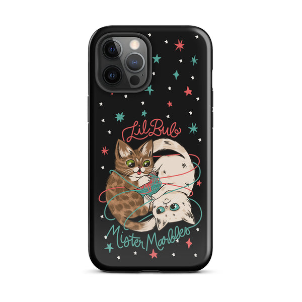 Lil BUB + Mister Marbles - Yin-Yarng - Heavy Duty Case (iPhone)