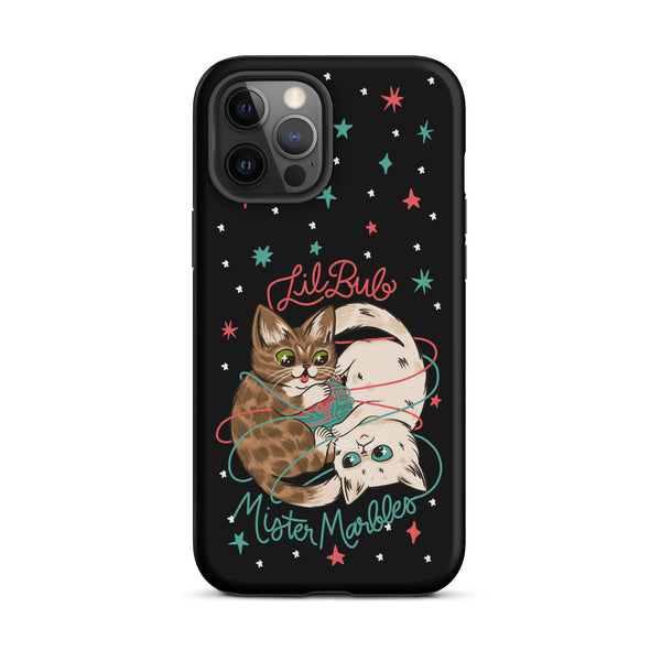 Lil BUB + Mister Marbles - Yin-Yarng - Heavy Duty Case (iPhone)